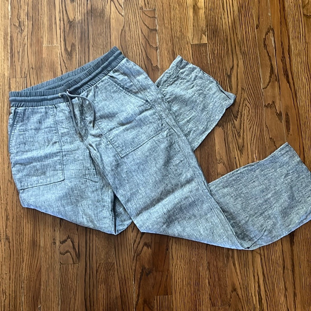 Athleta Gray Wide Leg Pants